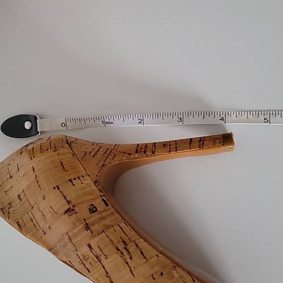 Lauren - Ralph Lauren Faux Cork Heels size 9 - Picture 7 of 7